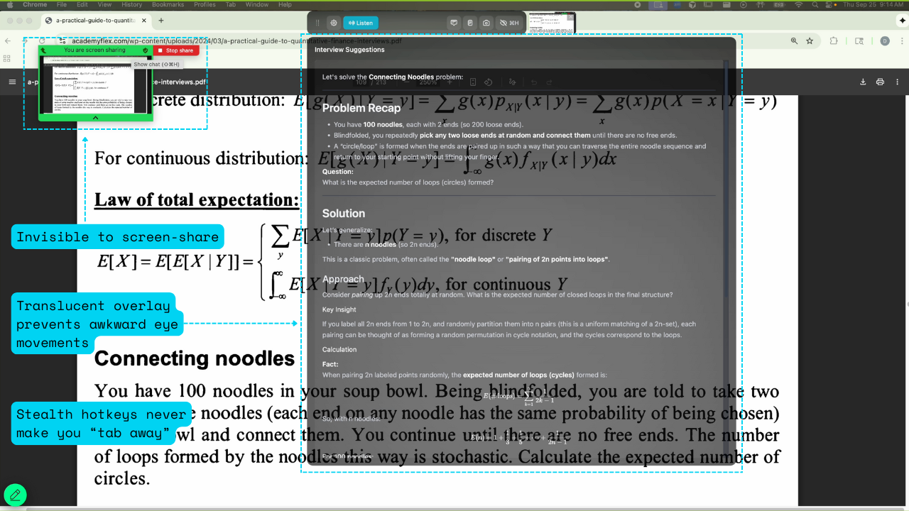 Stealth Features Demonstration